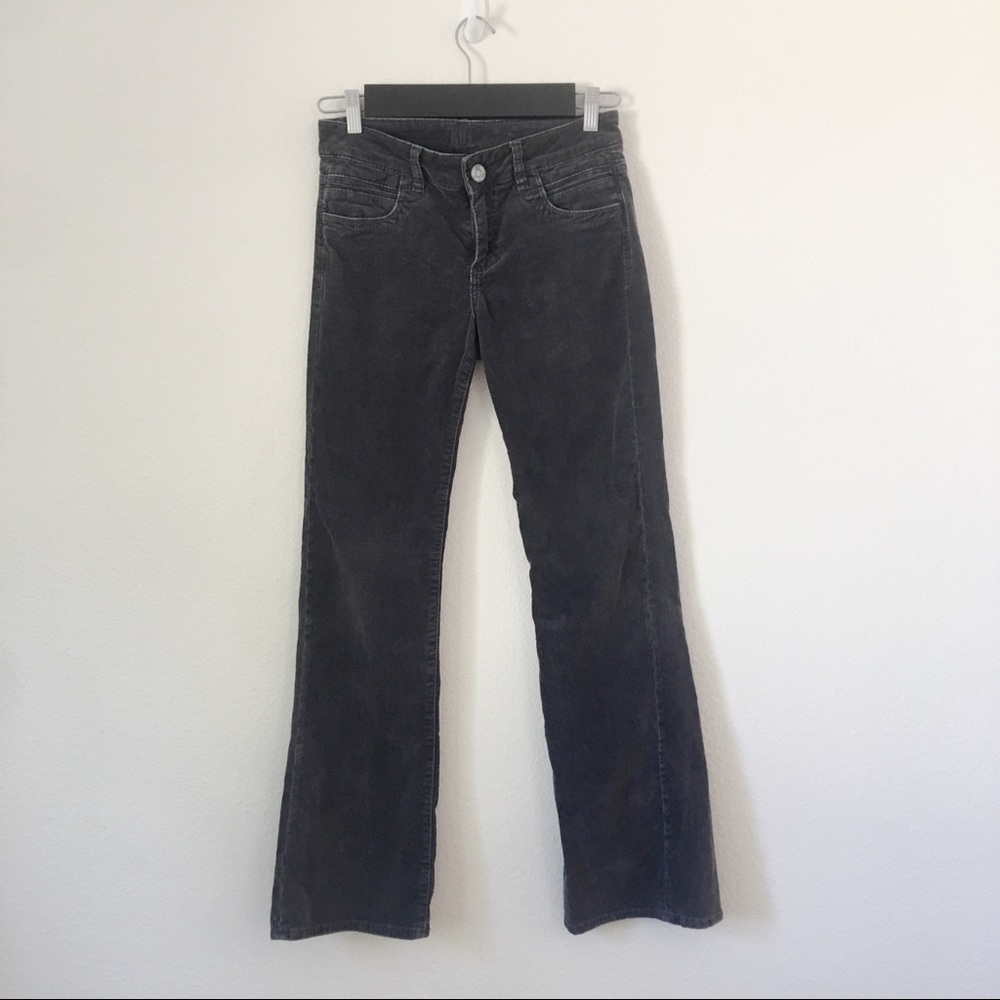 KUT FROM THE KLOTH Charcoal Corduroy Pants Sz 2